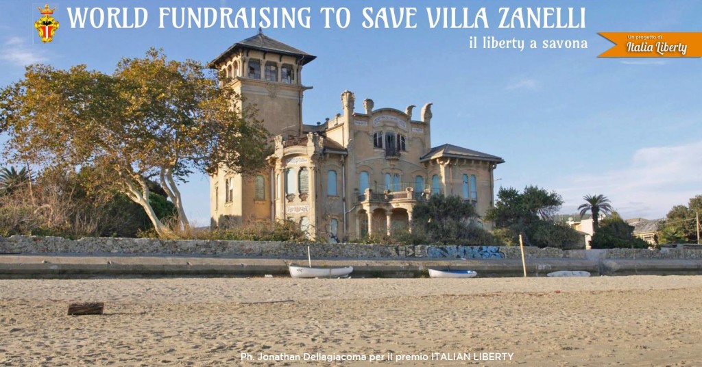 worldfoundraising villa zanelli a savona in stile liberty