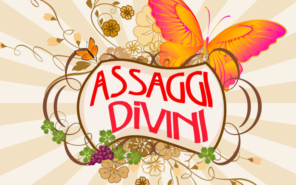 Logo per programma ''ASSAGGI DIVINI'' di Radio Icaro